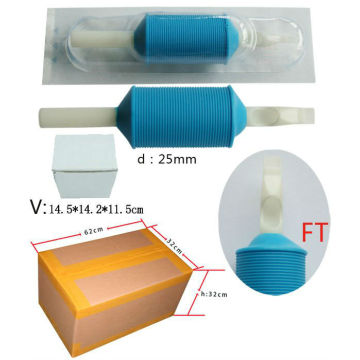 Одноразовая резиновая ручка из силиконовой резины (синяя)